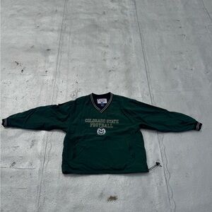 Champion Green V-Neck Pullover